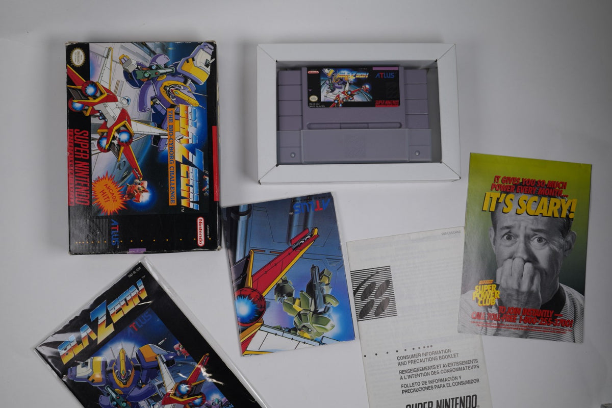 BlaZeon: The Bio-Cyborg Challenge - Complete in Box