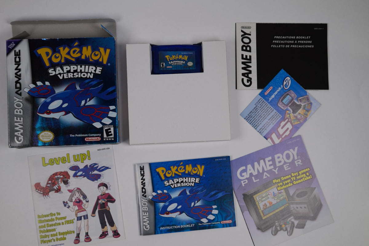 Pokemon Sapphire Version - Complete in Box