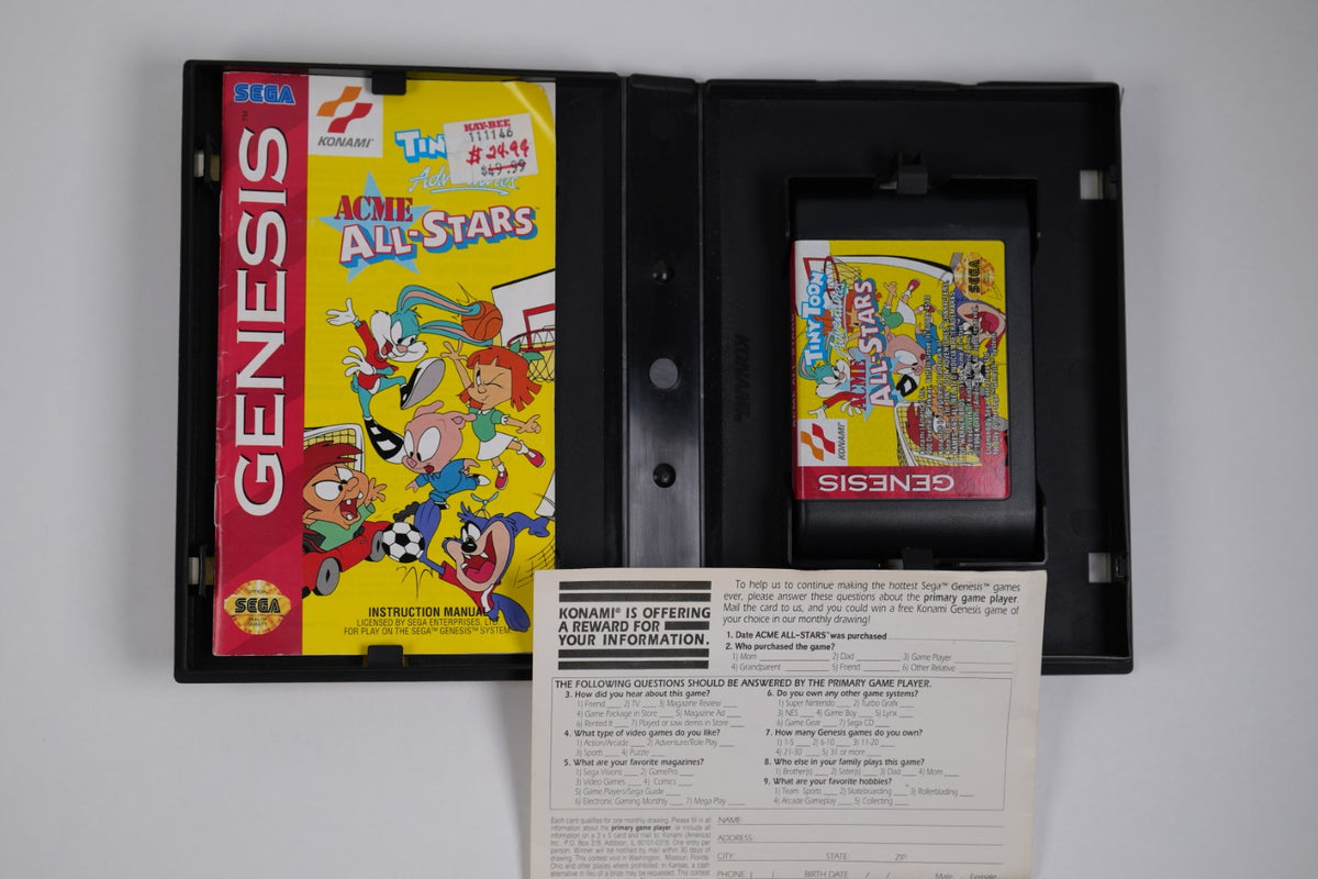 Tiny Toon Adventures: Acme All-Stars - Complete in Box