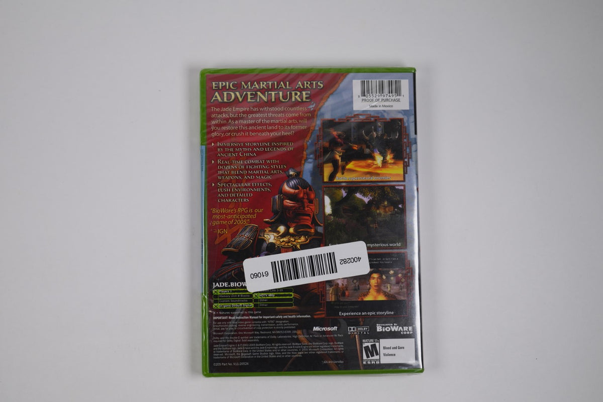Jade Empire - Sealed