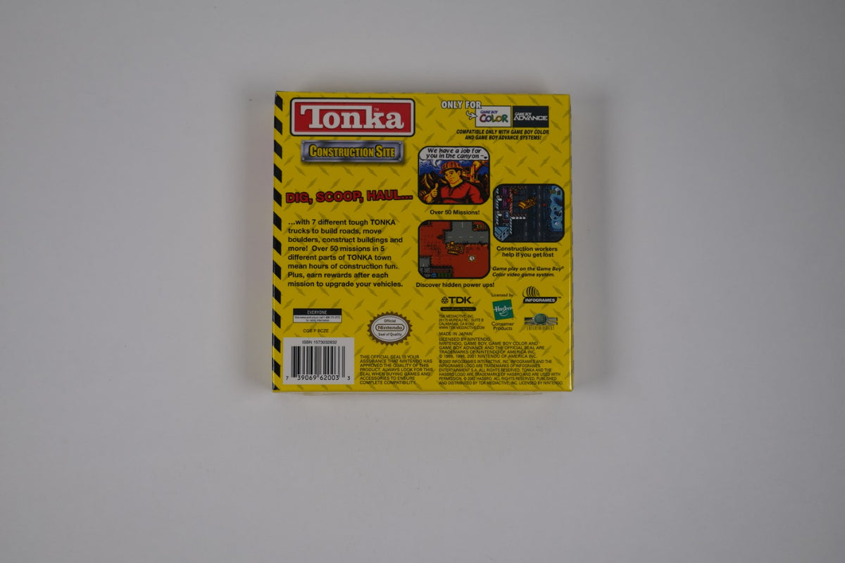 Tonka Construction Site - Sealed