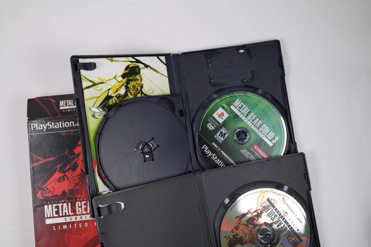 Metal Gear Solid 3: Subsistence - Complete in Box