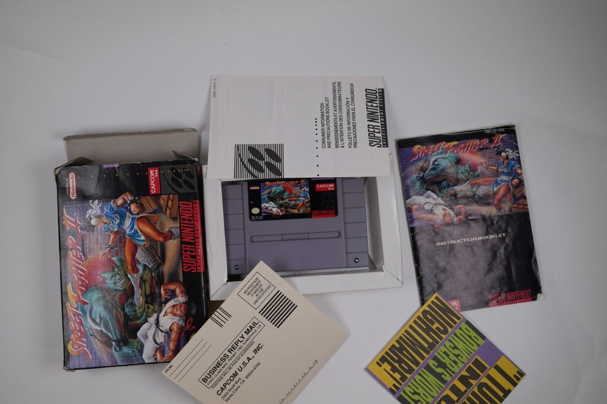 Street Fighter 2 - Complete in Box