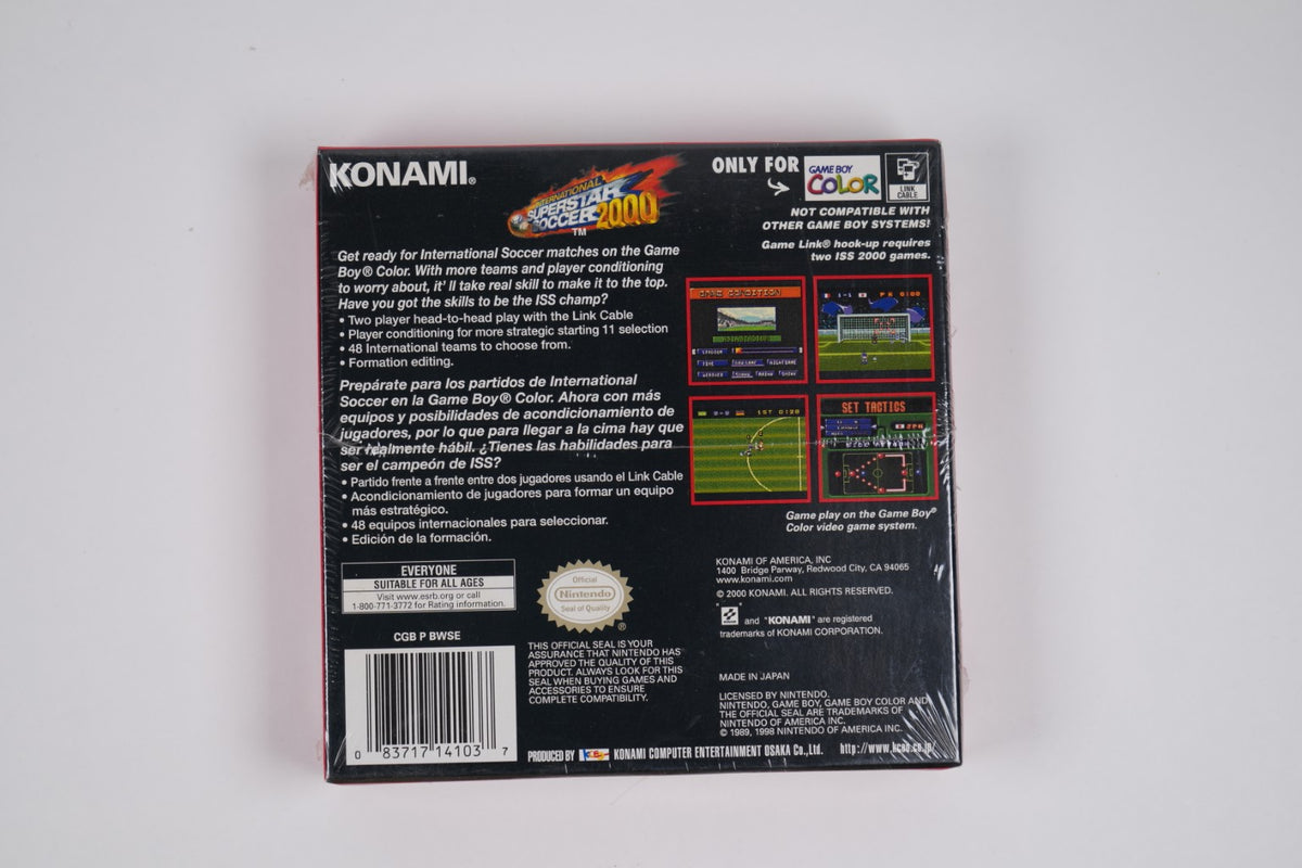 International Superstar Soccer 2000 - Sealed