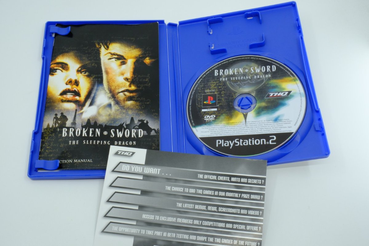 Broken Sword: The Sleeping Dragon – Complete in Box (CIB) PAL