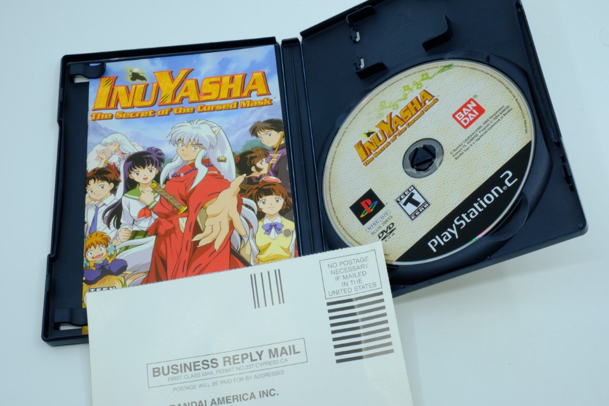 InuYasha: The Secret of the Cursed Mask – Complete in Box (CIB)