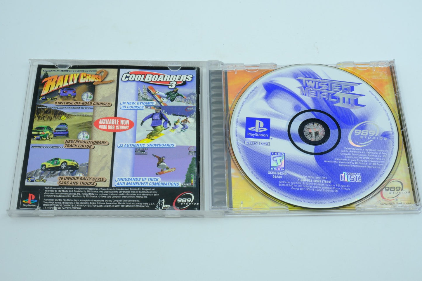 Twisted Metal III - Complete in Box