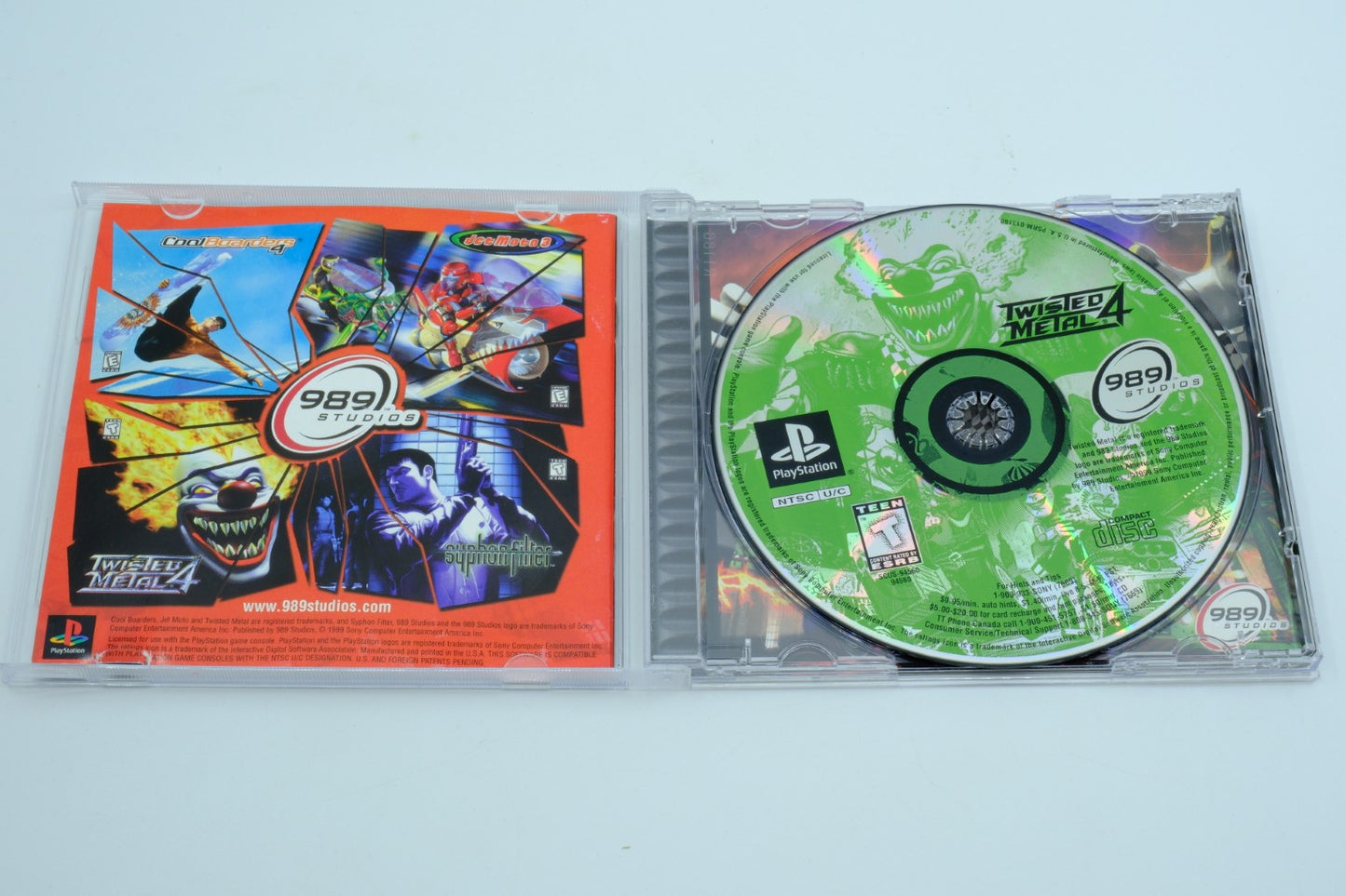 Twisted Metal 4 - Complete in Box