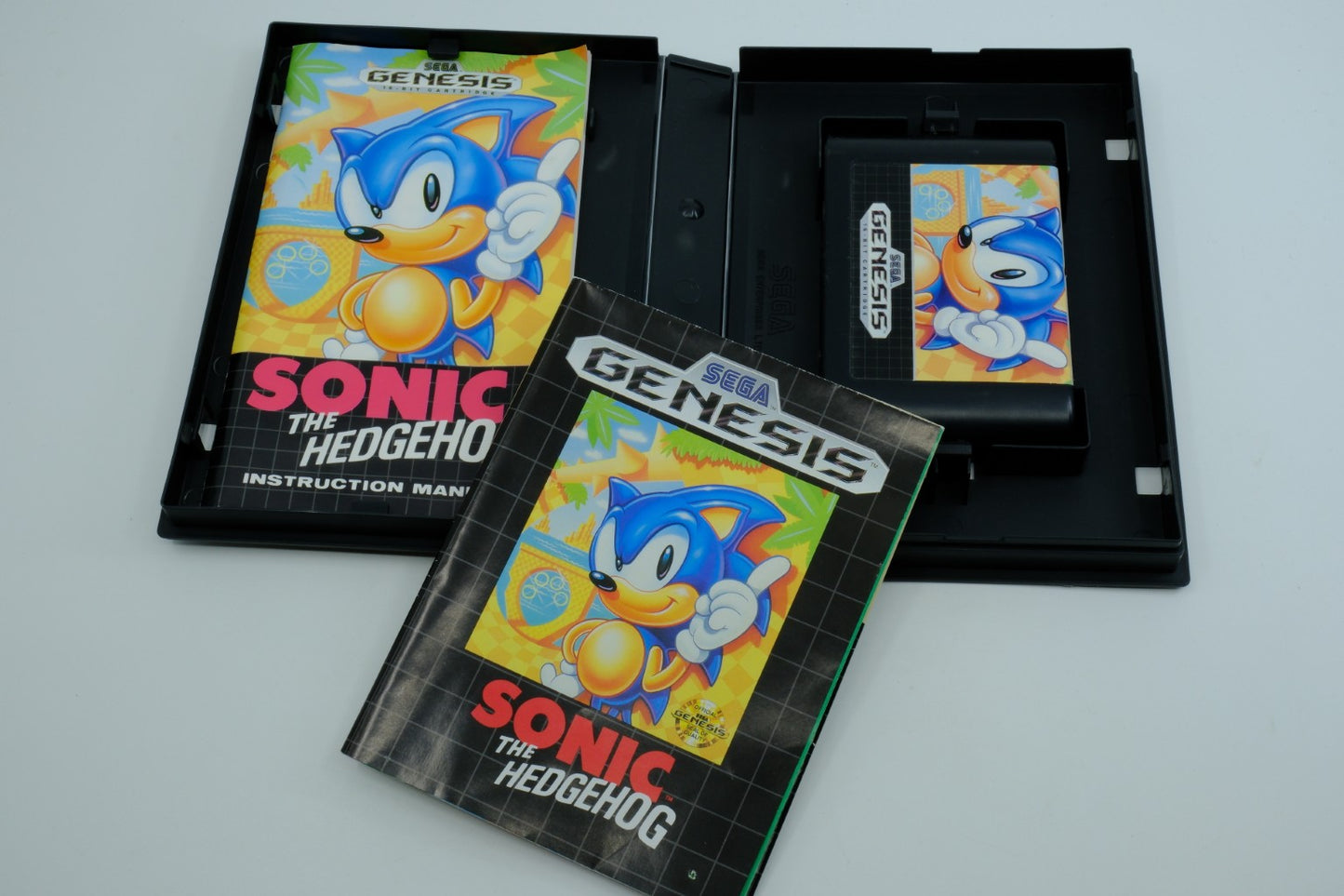 Sonic the Hedgehog - Complete in Box ( Retail Version )