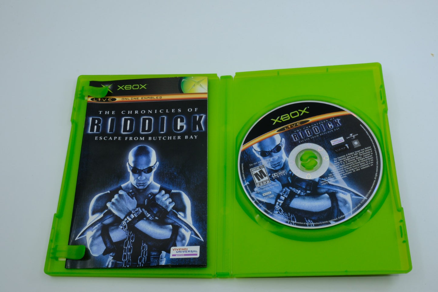 The Chronicles of Riddick: Escape from Butcher Bay - Complete in Box
