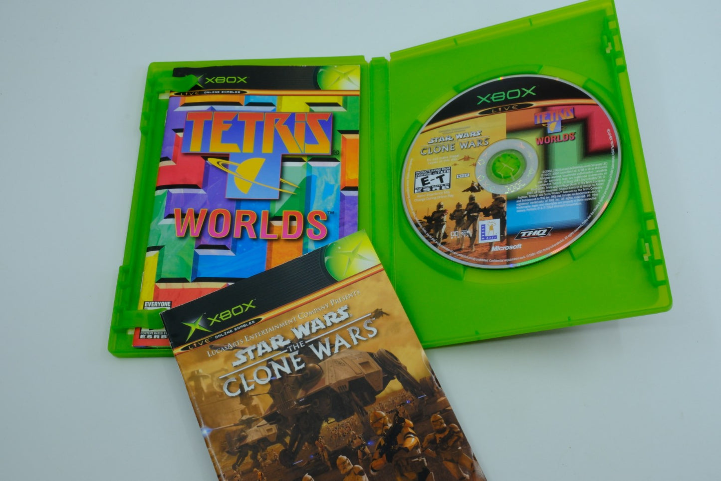 Tetris Worlds / Star Wars: The Clone Wars - Complete in Box