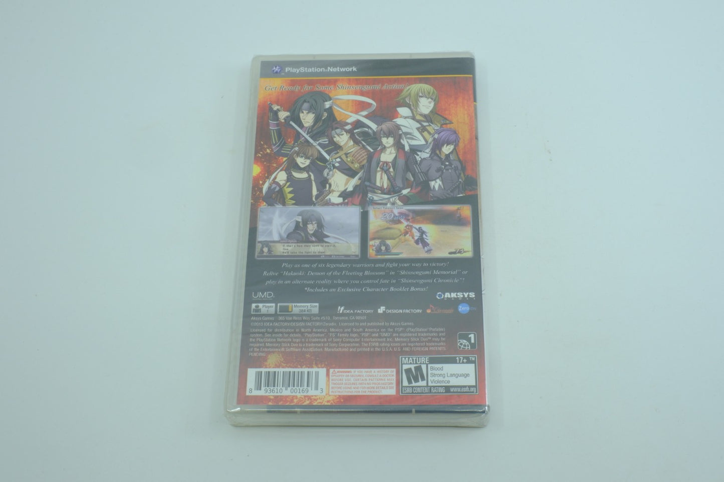Hakuoki: Warriors of the Shinsengumi - Sealed