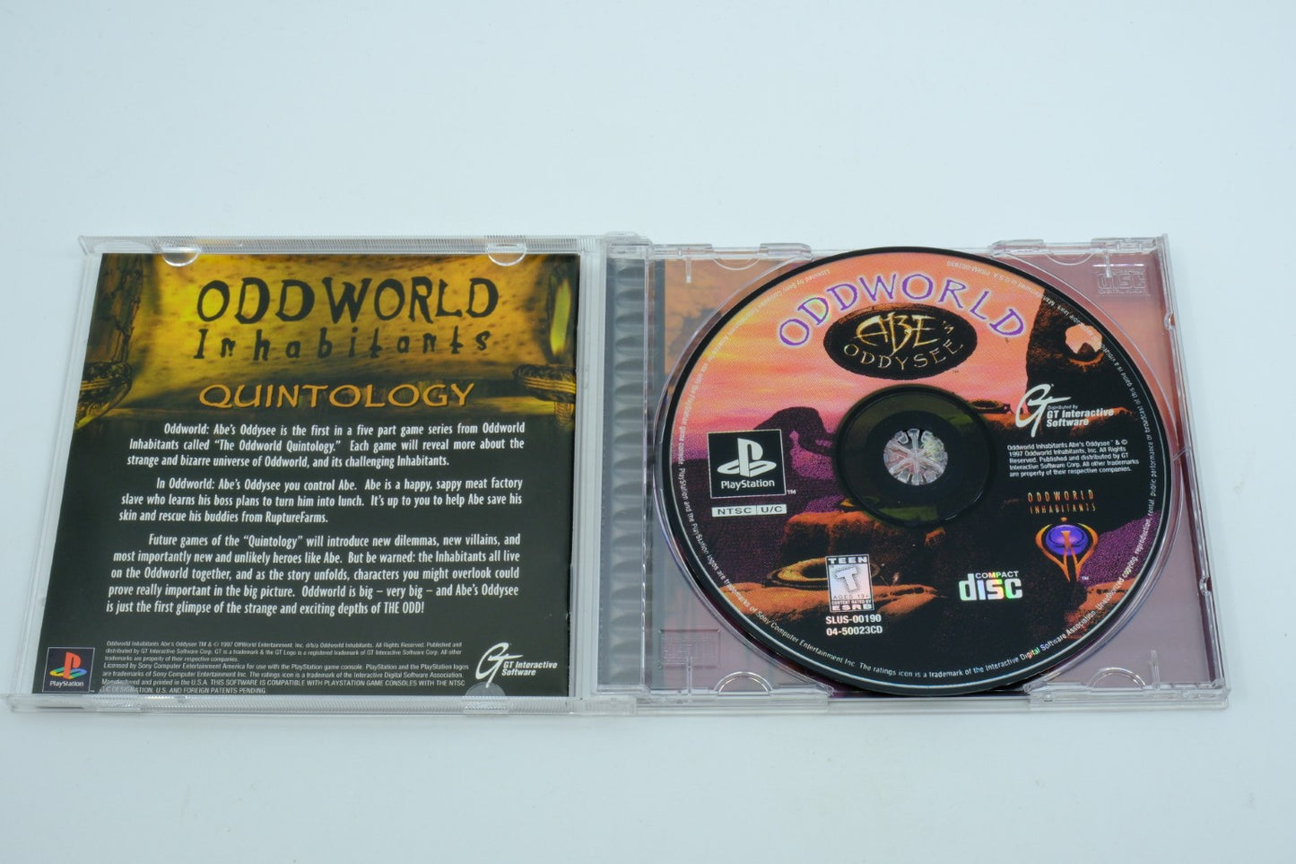 Oddworld: Abe's Oddysee - Complete in Box