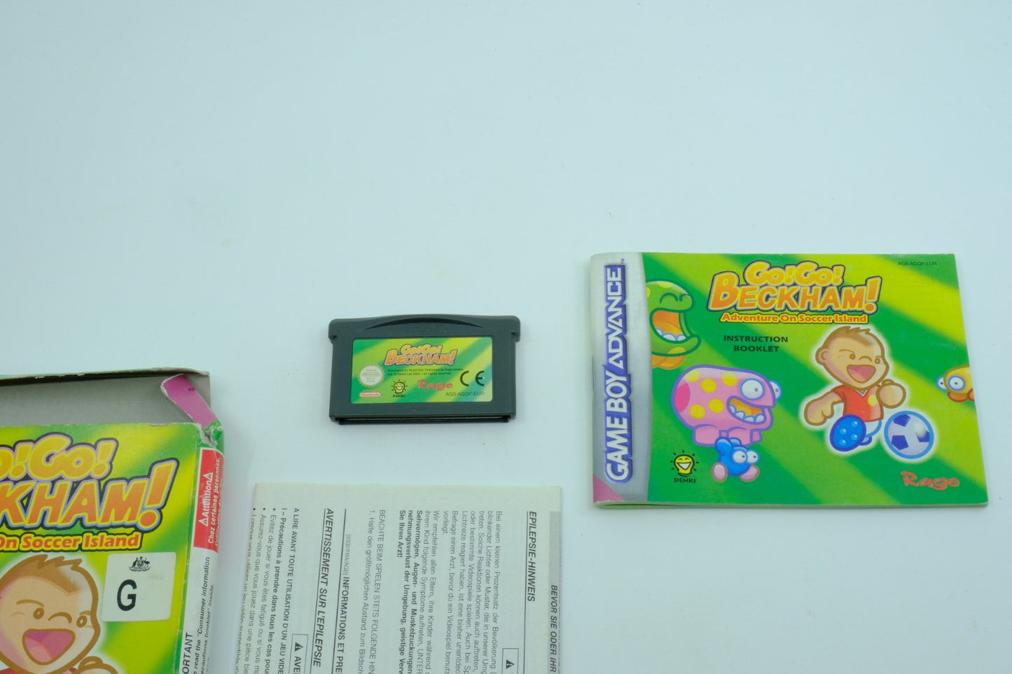 Go! Go! Beckham! Adventure on Soccer Island - Complete in Box