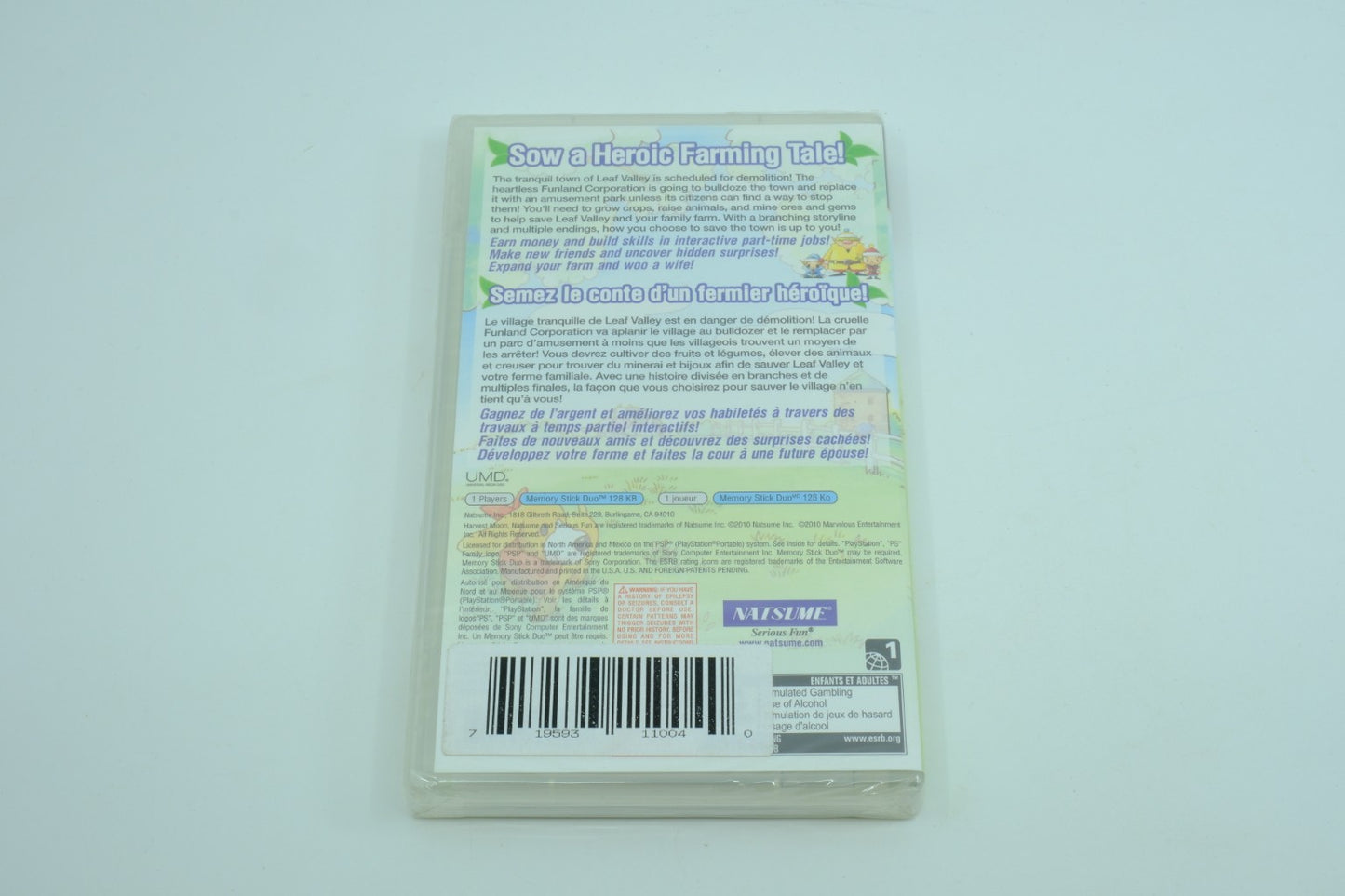 Harvest Moon: Hero of Leaf Valley - Sealed