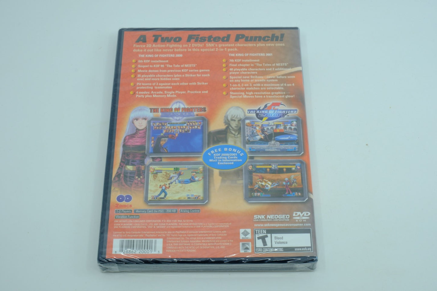 The King of Fighters 2000/2001 - Sealed