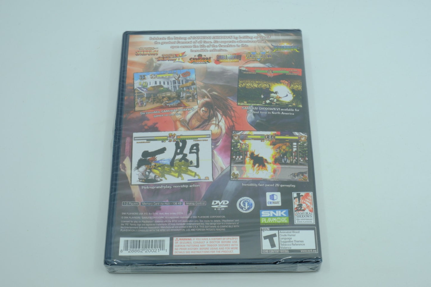 Samurai Shodown Anthology - Sealed