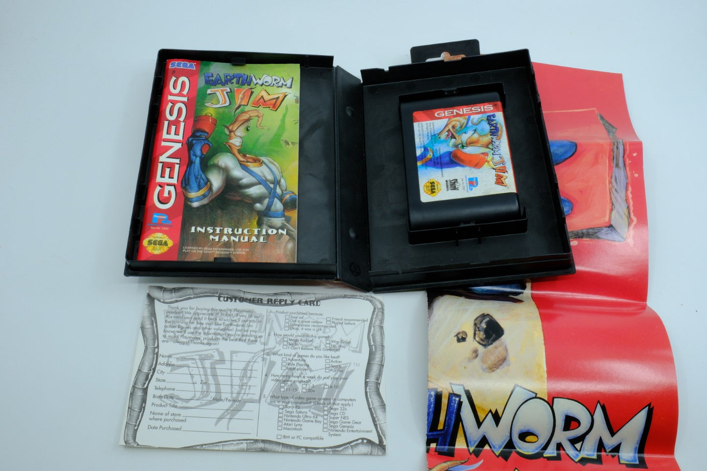 Earthworm Jim - Complete in Box