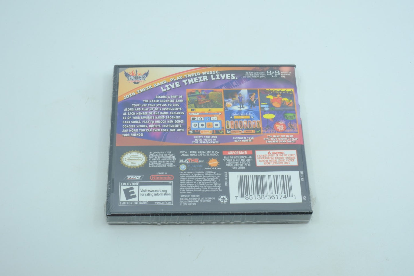 The Naked Brothers Band: The Video Game - Sealed