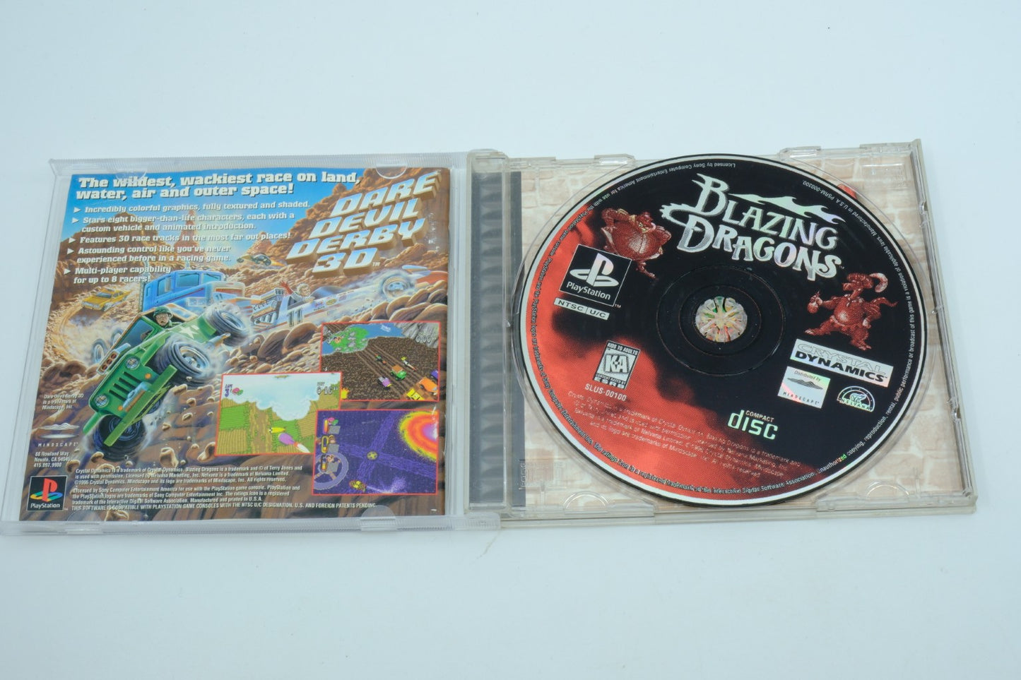 Blazing Dragons - Complete in Box