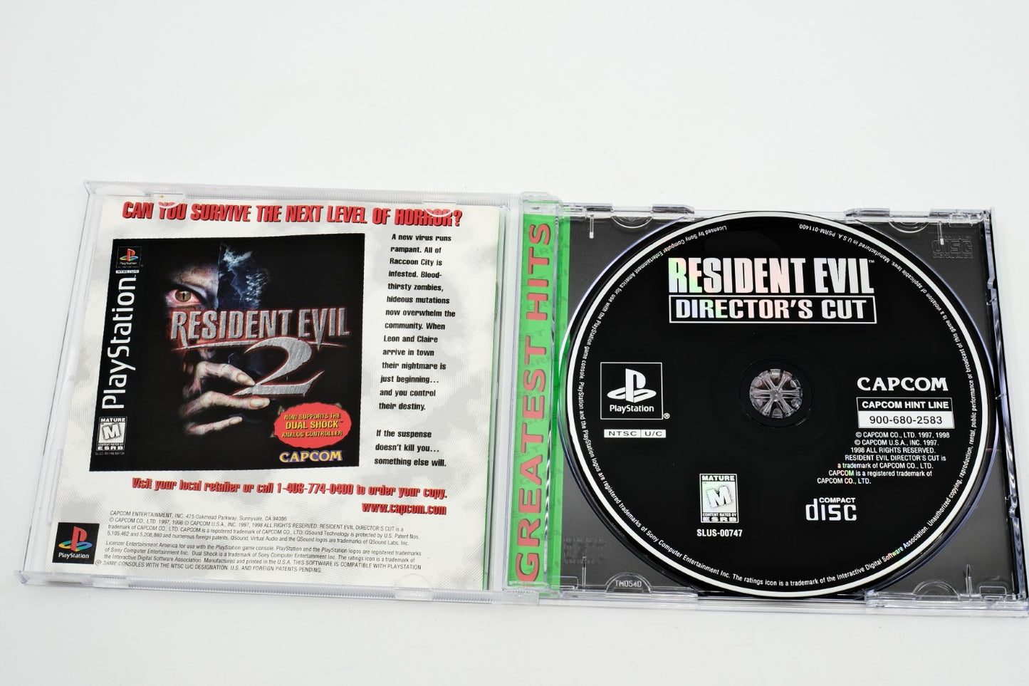 Resident Evil Director's Cut - Complete in Box