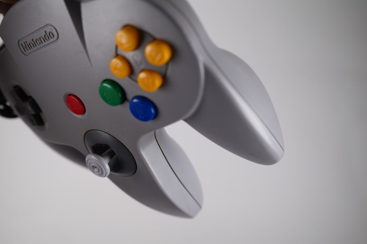 Nintendo 64 Original Controller – Gray – Official Nintendo N64