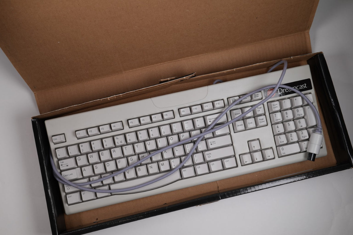 Sega Dreamcast Keyboard – Official Sega Keyboard – Boxed