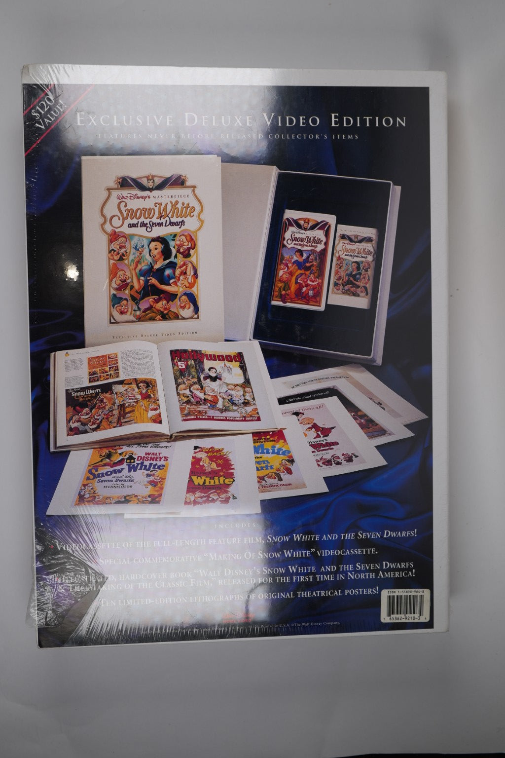 Walt Disney’s Snow White and the Seven Dwarfs – Masterpiece Deluxe Video Edition – Sealed