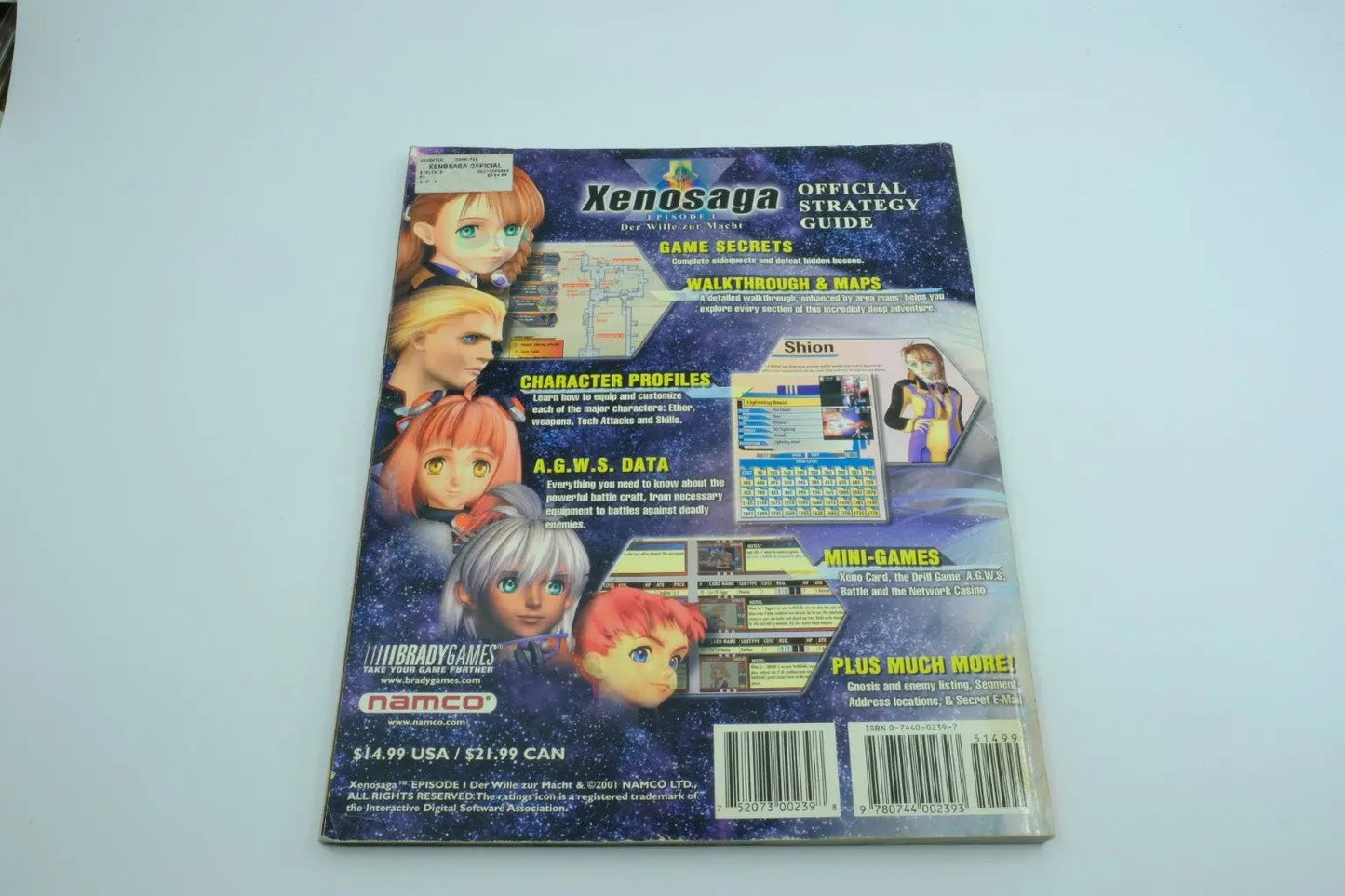 Xenosaga Episode I: Der Wille zur Macht – Official Strategy Guide RetroGate - Your Gateway to Classic Gaming