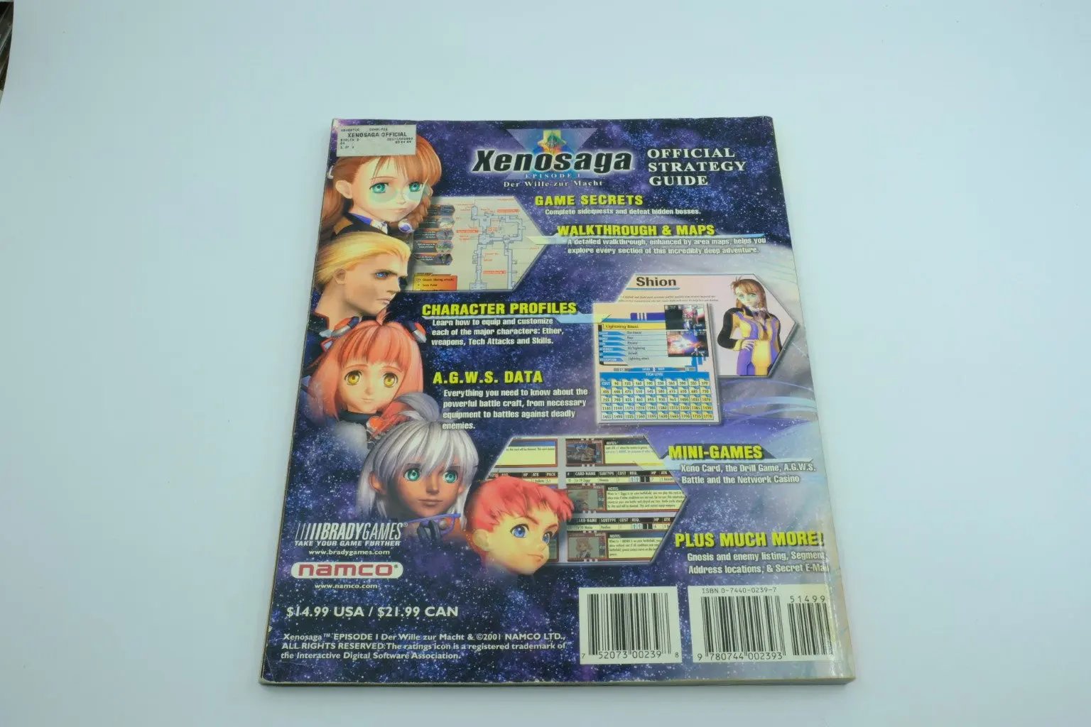Xenosaga Episode I: Der Wille zur Macht – Official Strategy Guide RetroGate - Your Gateway to Classic Gaming