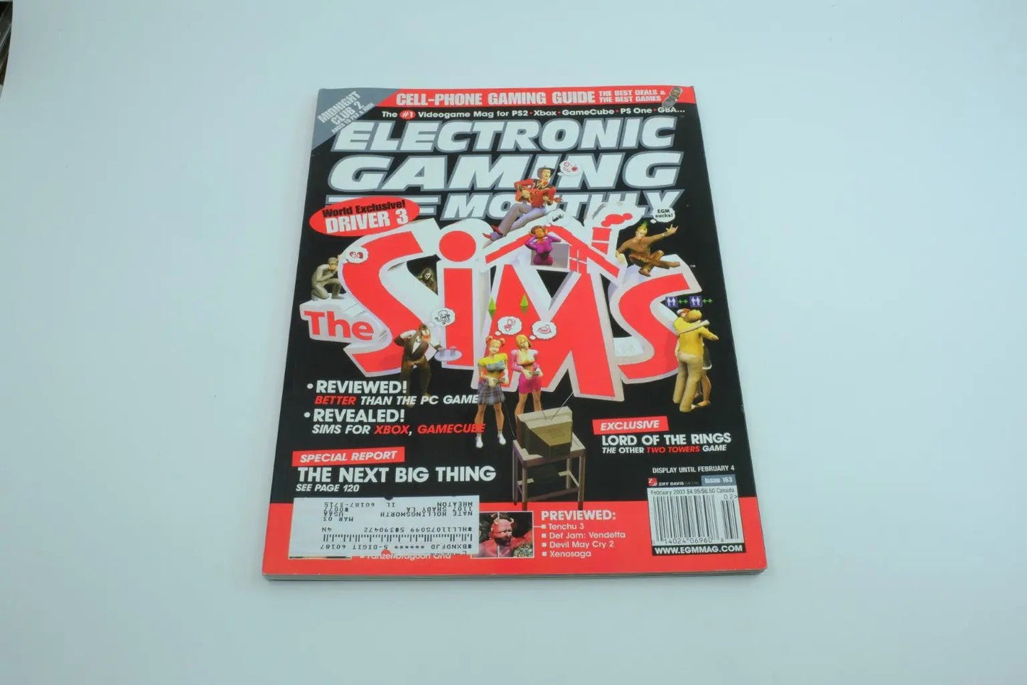 Electronic Gaming Monthly – “The Sims” Cover RetroGate - Your Gateway to Classic Gaming