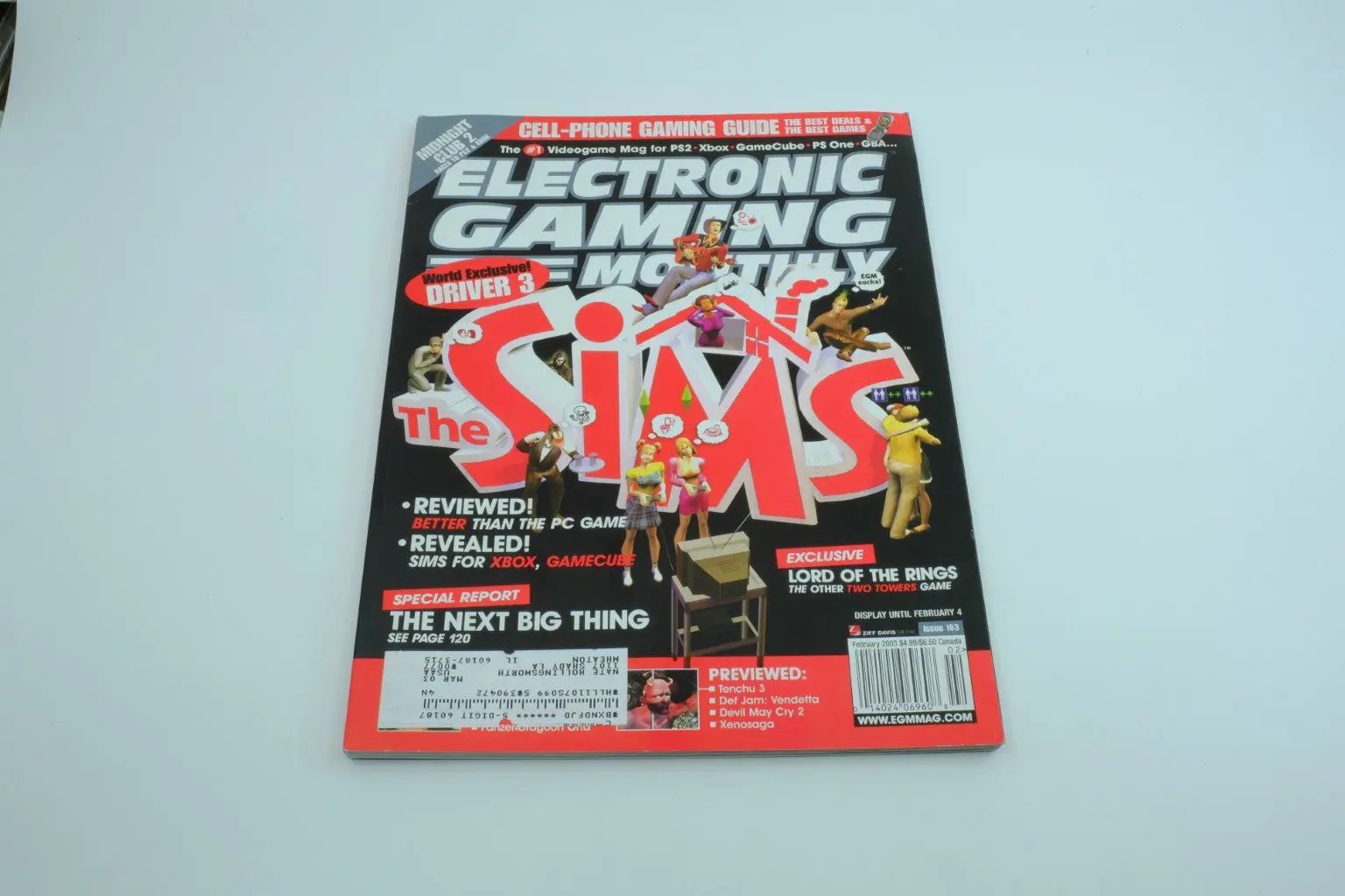Electronic Gaming Monthly – “The Sims” Cover RetroGate - Your Gateway to Classic Gaming