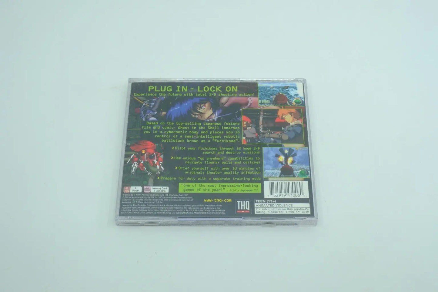 Ghost in the Shell – Complete in Box RetroGate - Your Gateway to Classic Gaming