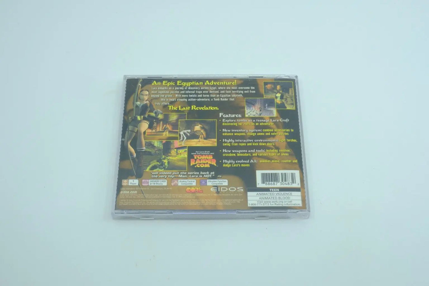 Tomb Raider: The Last Revelation – Complete in Box RetroGate - Your Gateway to Classic Gaming