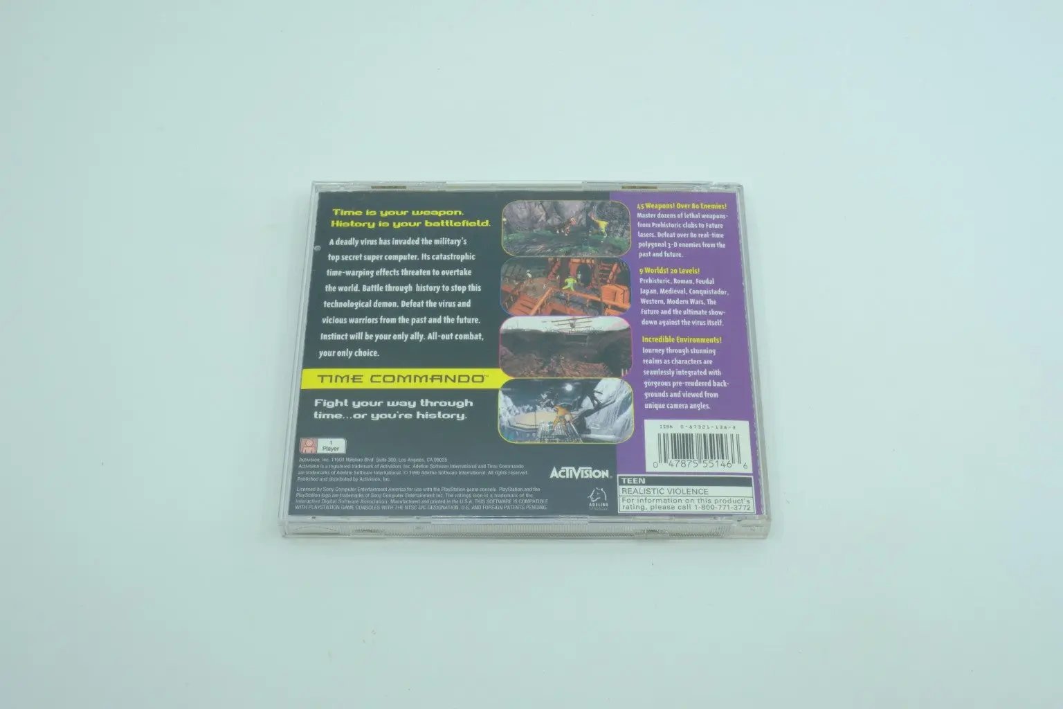 Time Commando – Complete in Box RetroGate - Your Gateway to Classic Gaming