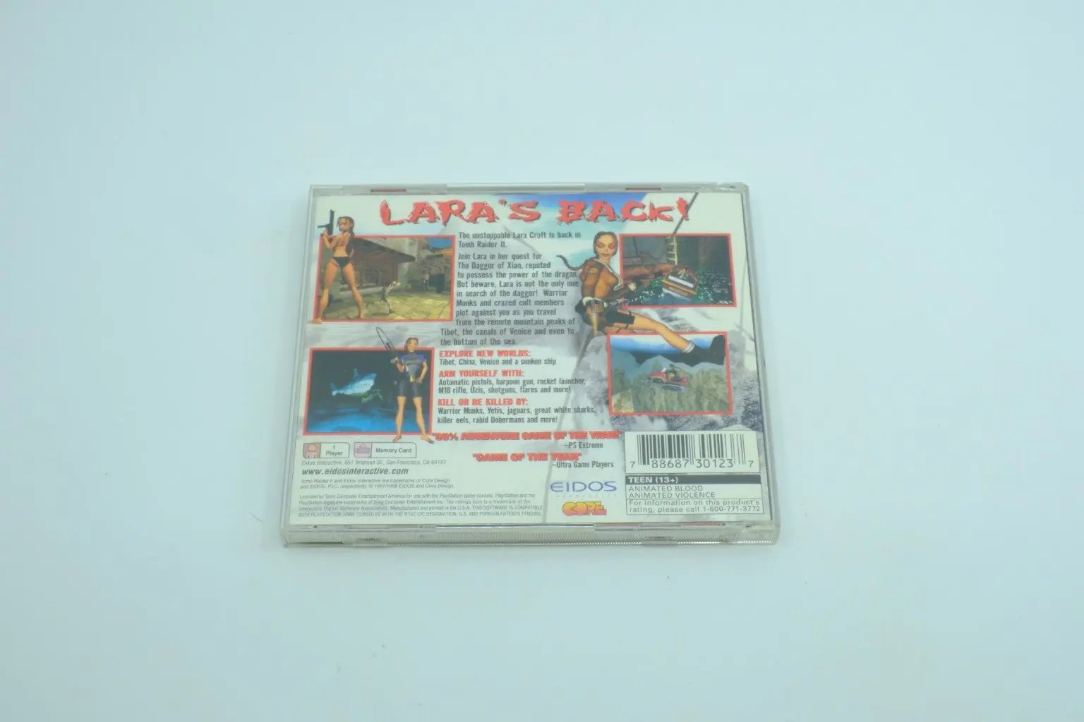 Tomb Raider II – Complete in Box RetroGate - Your Gateway to Classic Gaming