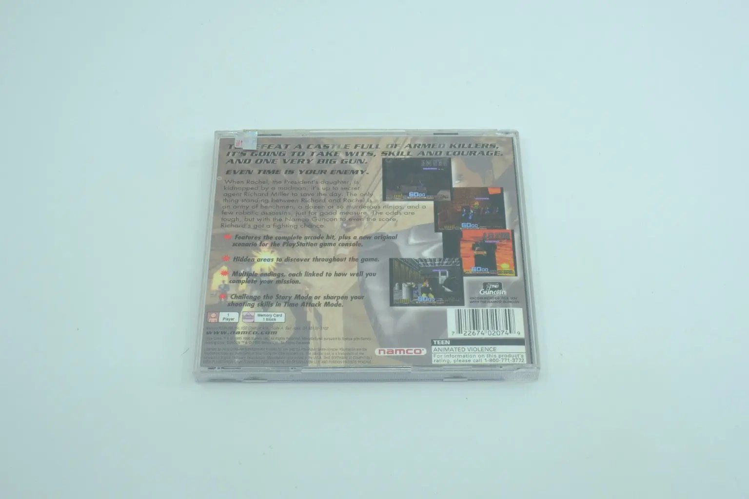 Time Crisis – Complete in Box RetroGate - Your Gateway to Classic Gaming