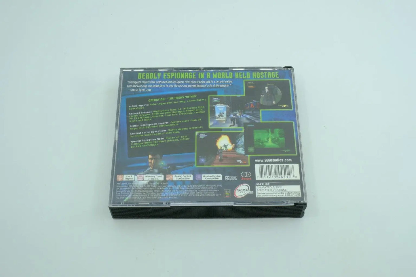 Syphon Filter 2 – Complete in Box RetroGate - Your Gateway to Classic Gaming
