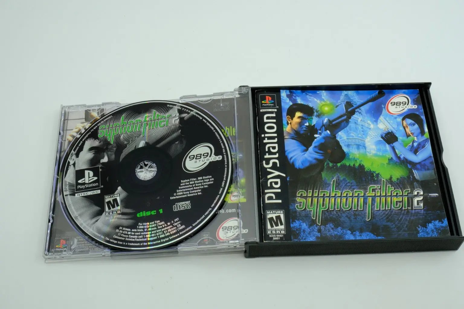 Syphon Filter 2 – Complete in Box RetroGate - Your Gateway to Classic Gaming