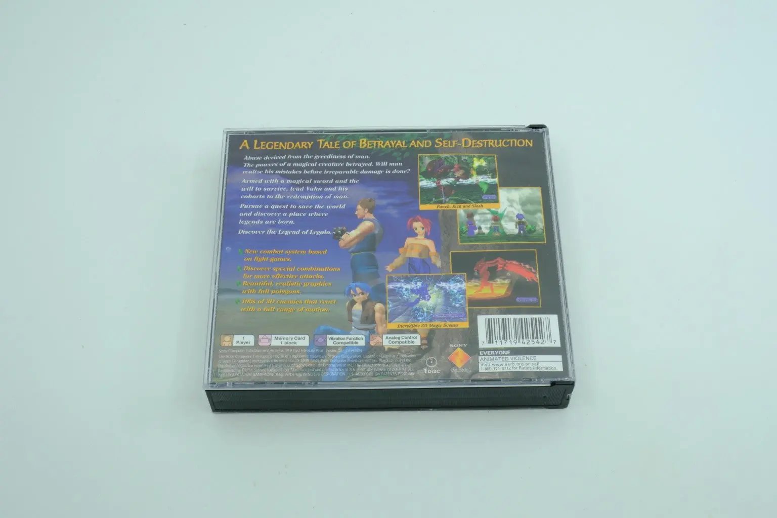 Legend of Legaia  Complete in Box RetroGate - Your Gateway to Classic Gaming