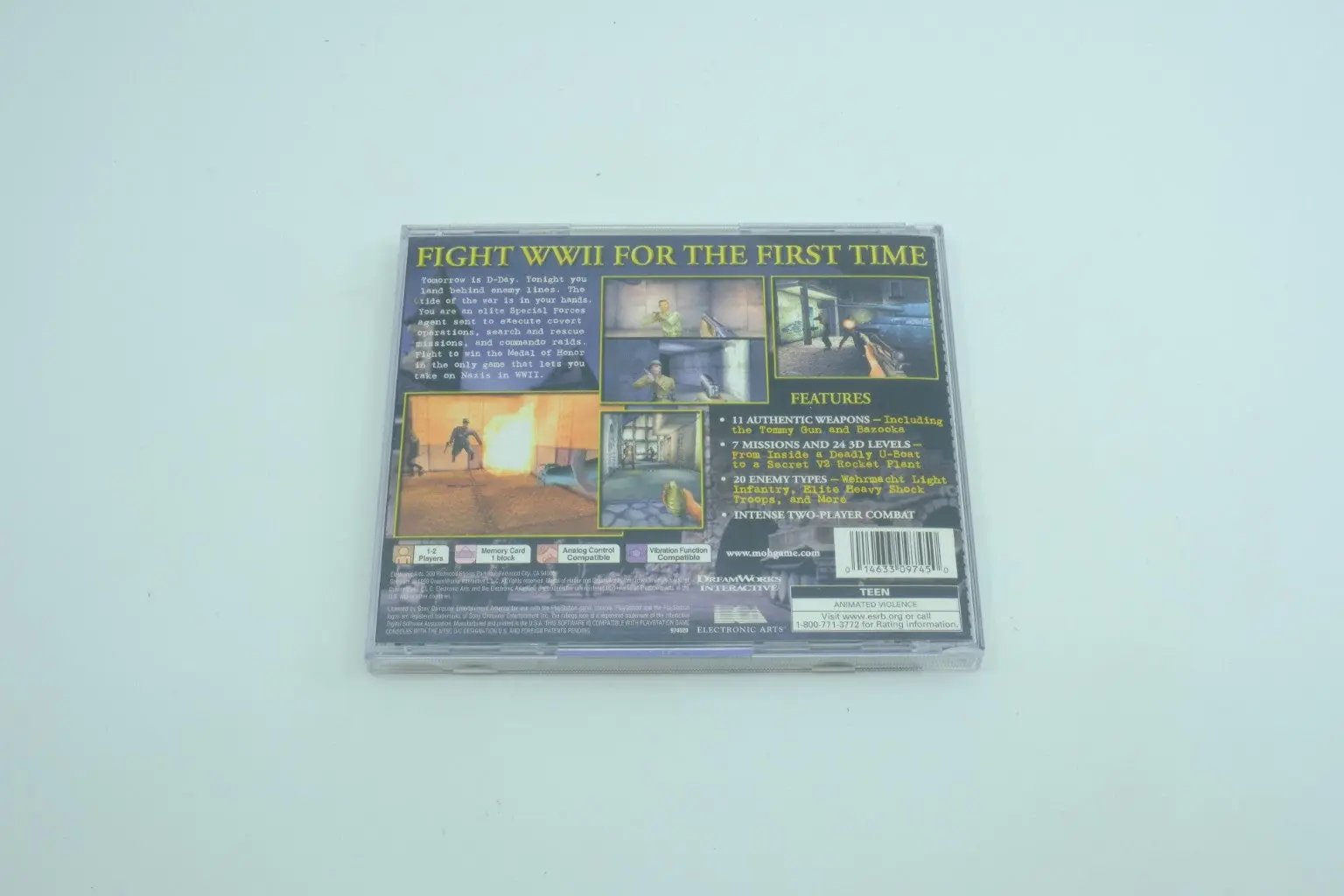 Medal of Honor – Complete in Box RetroGate - Your Gateway to Classic Gaming