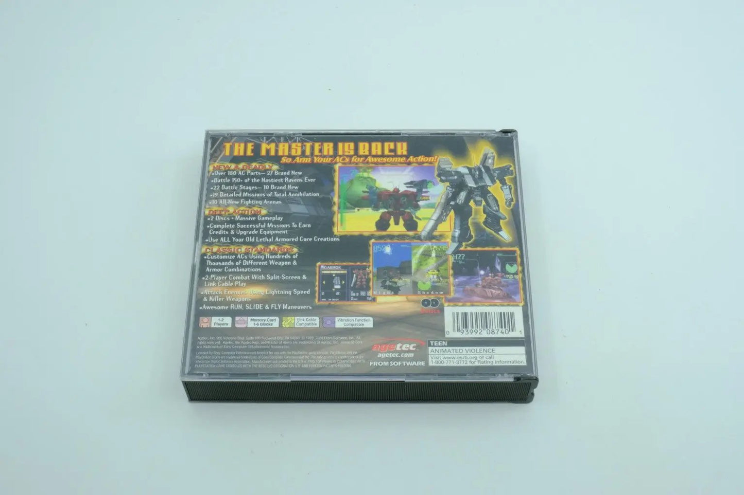 Armored Core: Master of Arena – Complete in Box RetroGate - Your Gateway to Classic Gaming