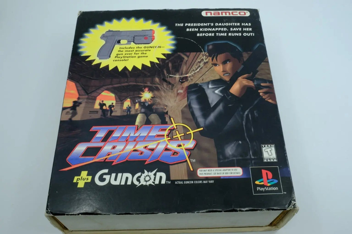 Time Crisis + Guncon – Complete in Box RetroGate - Your Gateway to Classic Gaming