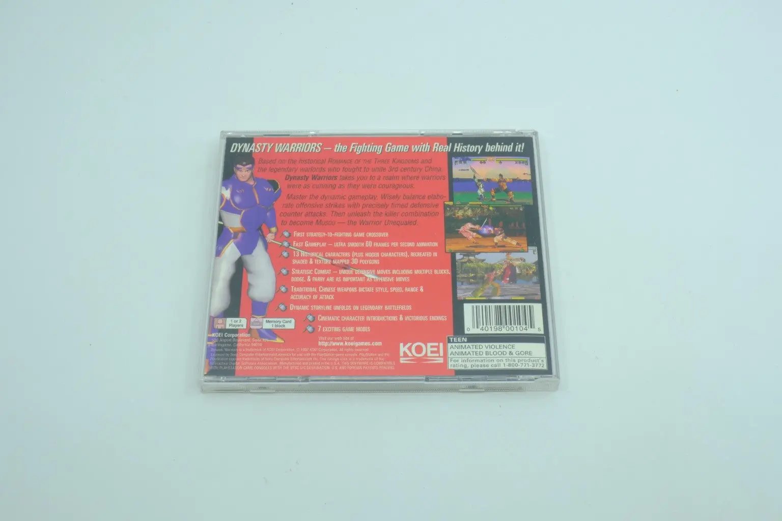 Dynasty Warriors – Complete in Box RetroGate - Your Gateway to Classic Gaming