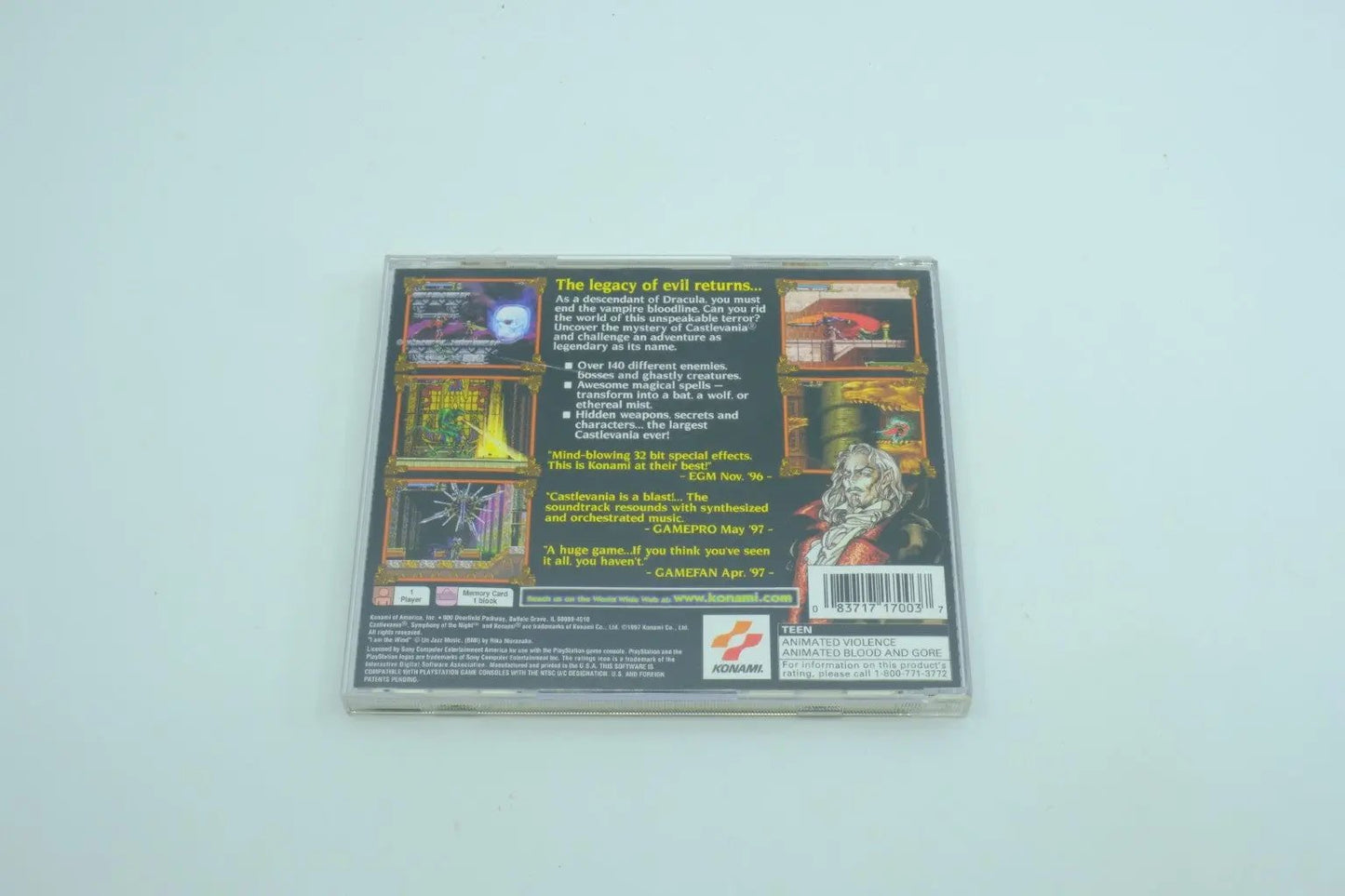 Castlevania: Symphony of the Night – Complete in Box RetroGate - Your Gateway to Classic Gaming