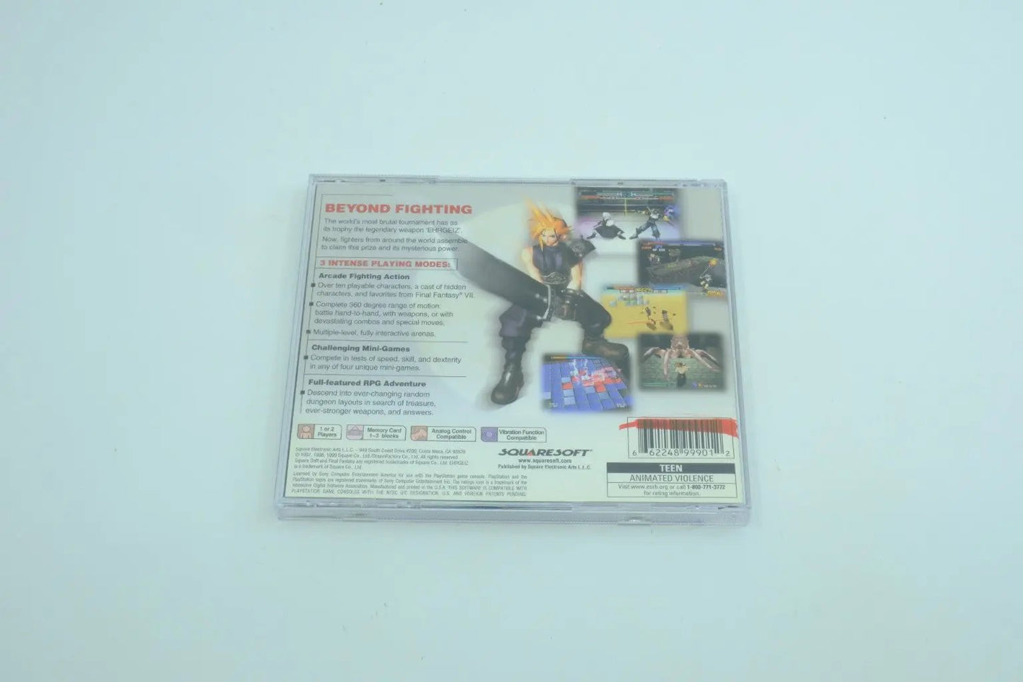 Ehrgeiz: God Bless the Ring – Complete in Box RetroGate - Your Gateway to Classic Gaming