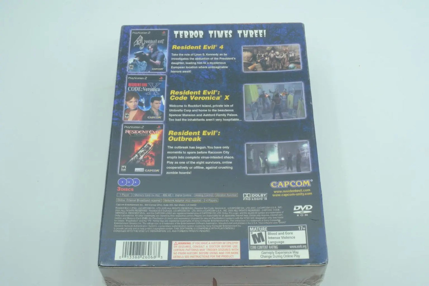 Resident Evil: The Essentials – Sealed Box Set RetroGate - Your Gateway to Classic Gaming