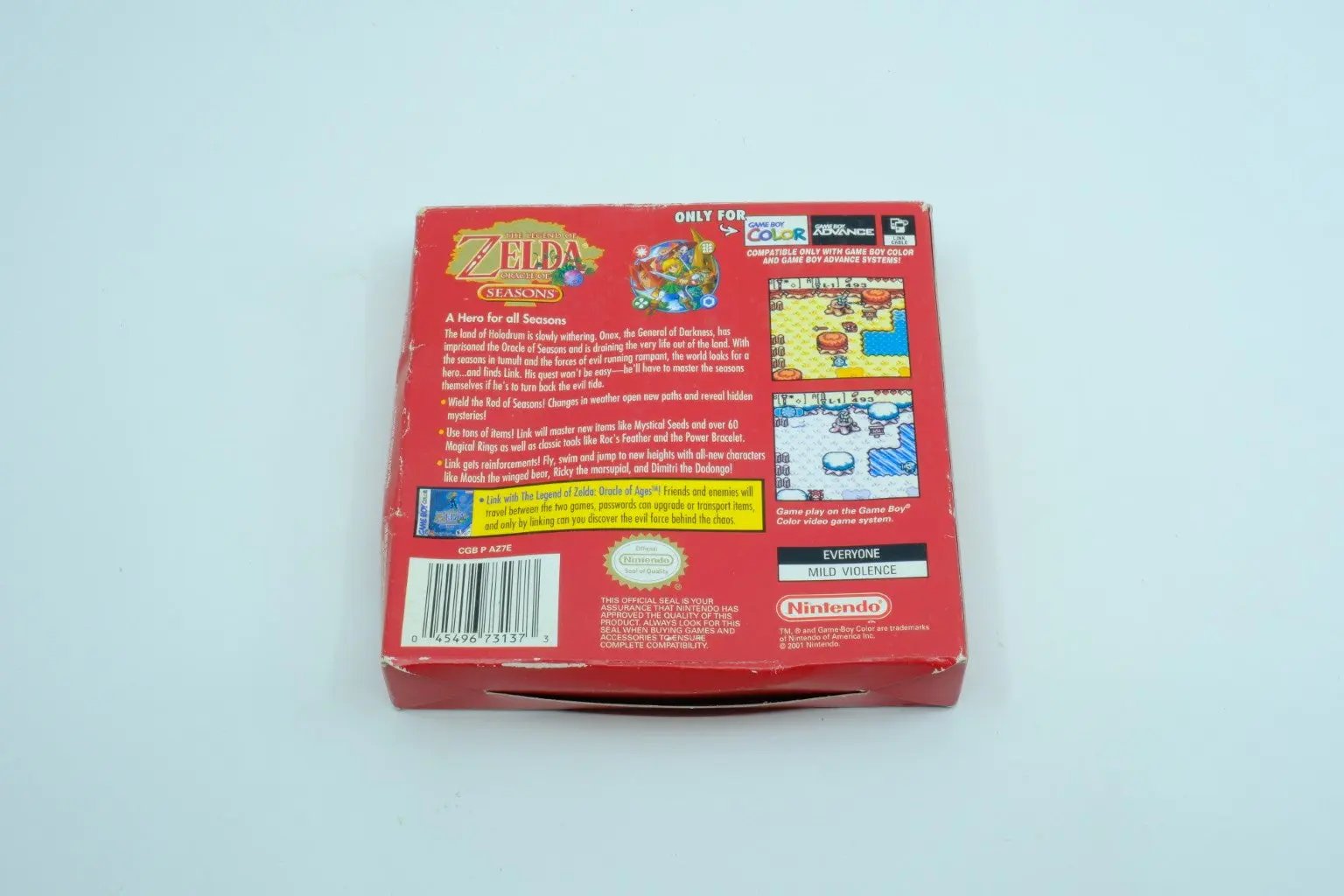 The Legend of Zelda: Oracle of Seasons – Complete in Box RetroGate - Your Gateway to Classic Gaming