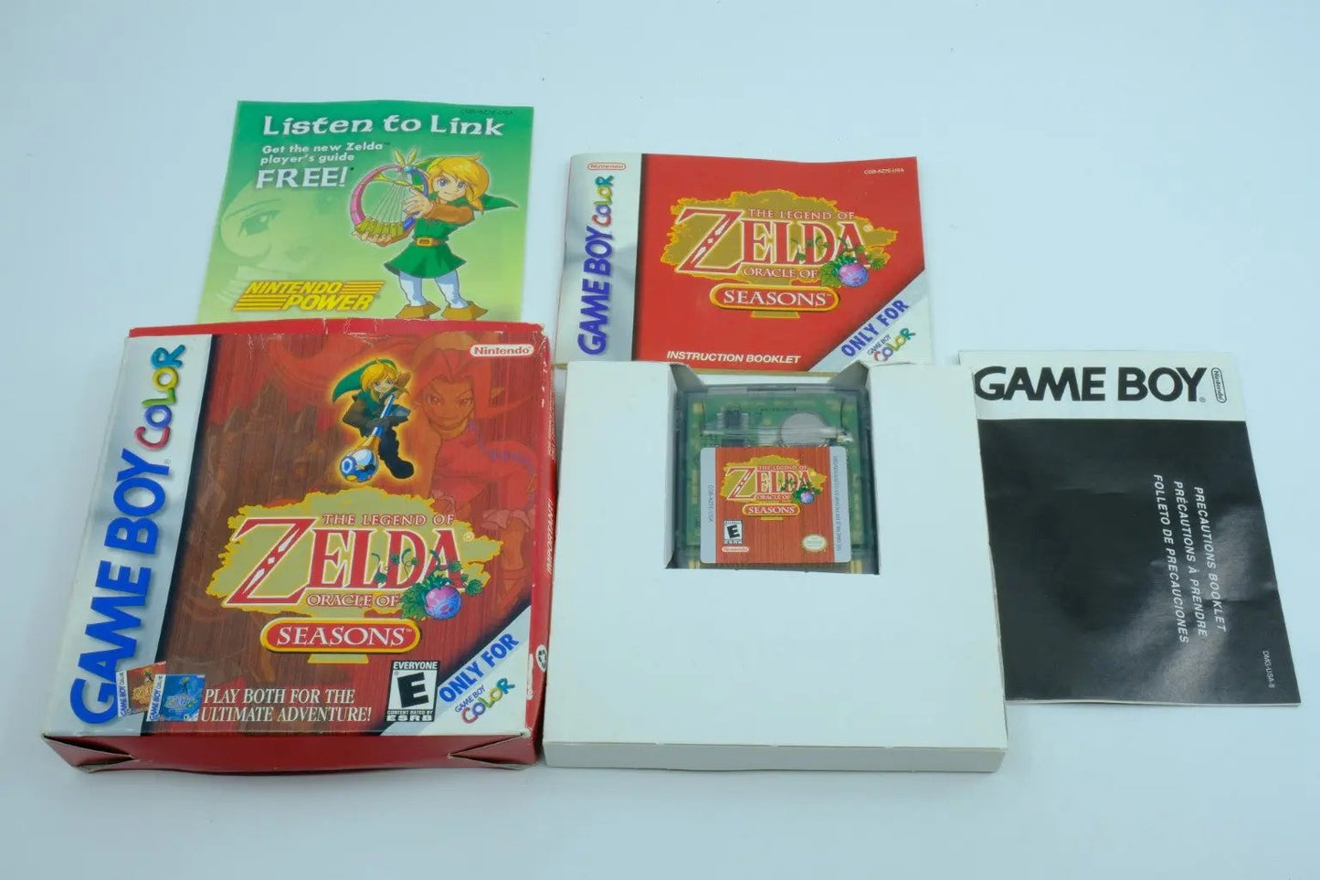 The Legend of Zelda: Oracle of Seasons – Complete in Box RetroGate - Your Gateway to Classic Gaming
