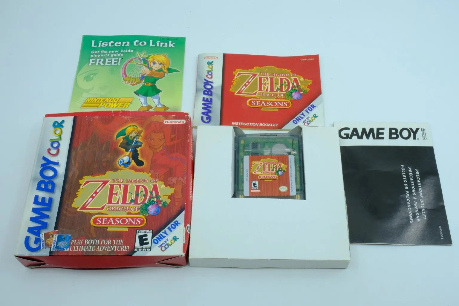 The Legend of Zelda: Oracle of Seasons – Complete in Box RetroGate - Your Gateway to Classic Gaming